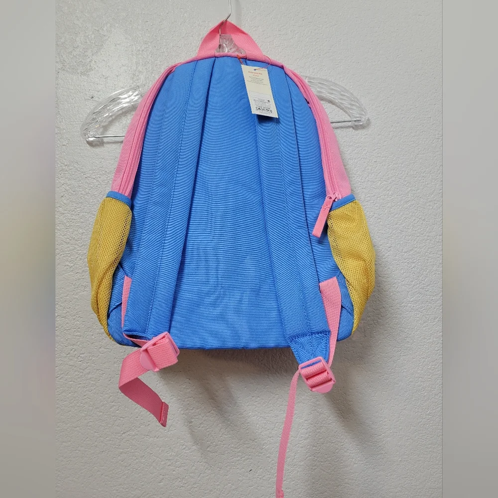 Cat & Jack Colorful Kids Backpack with Patches Nwt